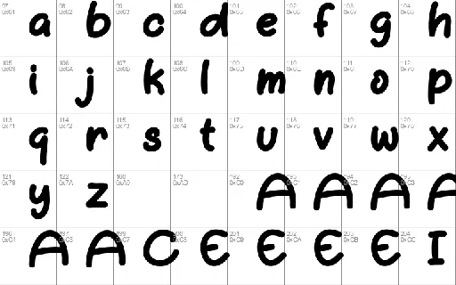 Brainy Kids Demo font