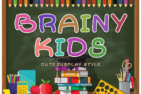 Brainy Kids Demo font