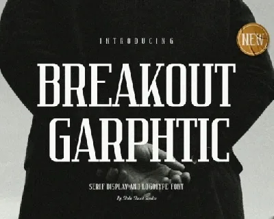 Breakout Graphtic font