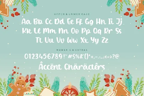 Winter Candle font