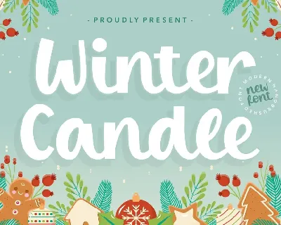 Winter Candle font