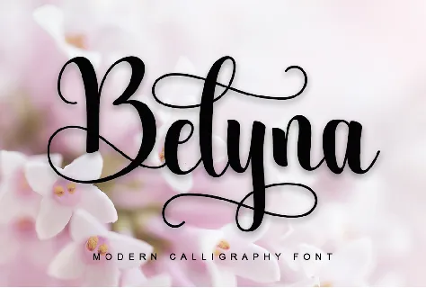 Belyna font