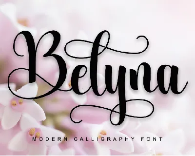 Belyna font