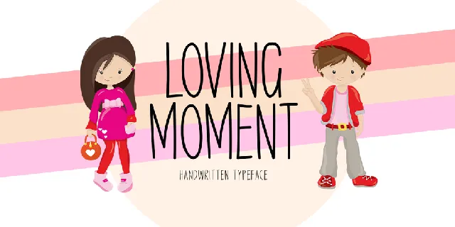 Loving Moment font