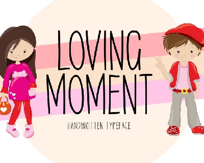 Loving Moment font