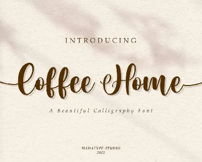 Coffee Home font
