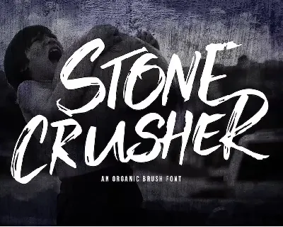 Stonecrusher font