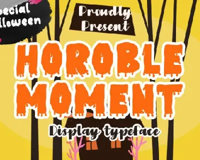 Horoble Moment font