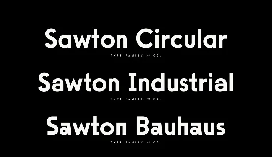 Sawton font