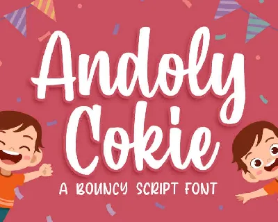 Andoly Cokie Script font