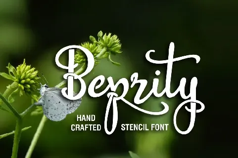 Beprity Stencil font