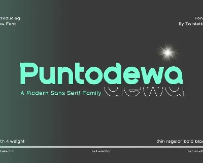 Puntodewa font