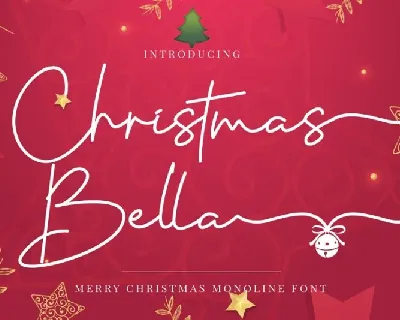 Christmas Bella font