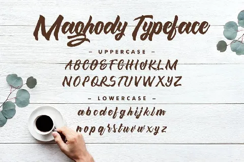 Maghody Bold Script font