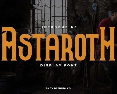 Astaroth font