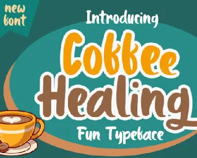Coffee Healing font