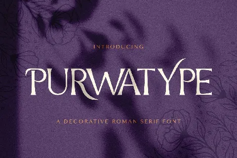 Purwatype font