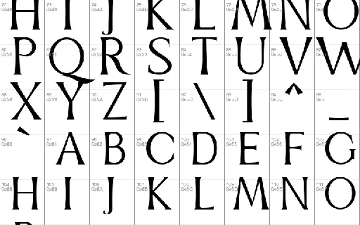 Purwatype font