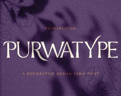 Purwatype font