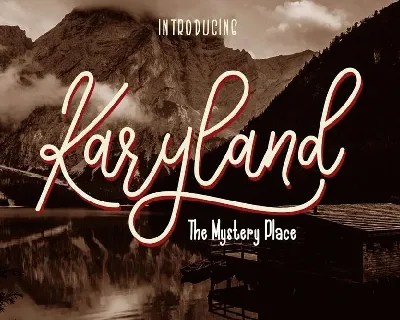 Karyland Duo font