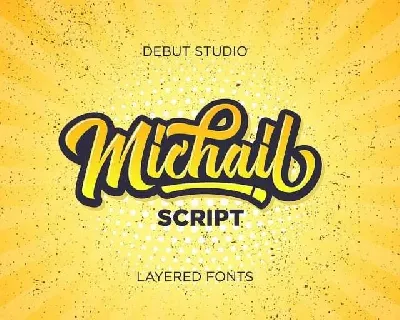 Michail Script Free font