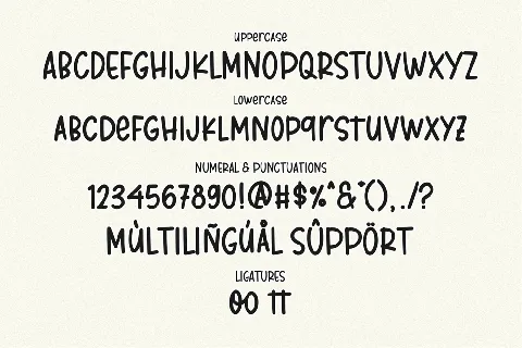 Shining Hooves font