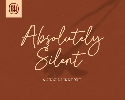 Absolutely Silent font