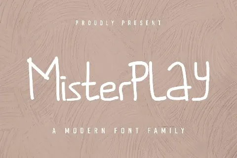 Misterplay font