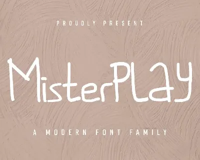 Misterplay font