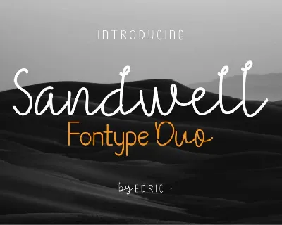 Sandwell Duo font