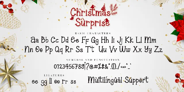 Christmas Surprise font