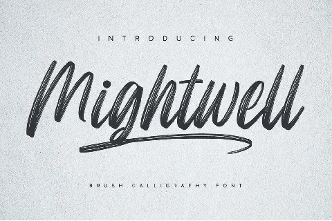 Mightwell font