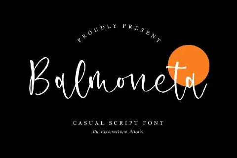 Balmoneta font