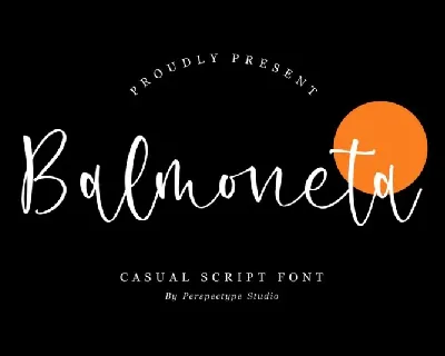 Balmoneta font