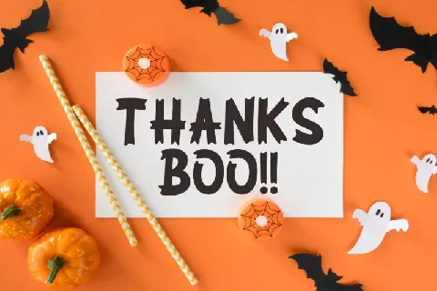 Spooky Blues font