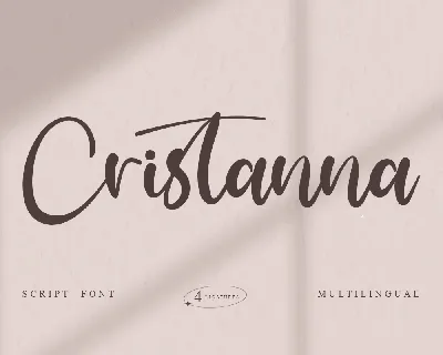 Cristanna font