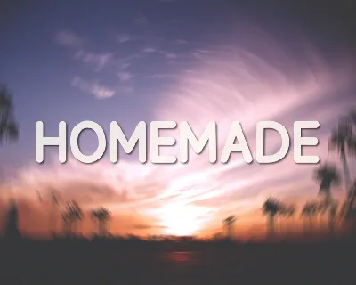 Homemade font