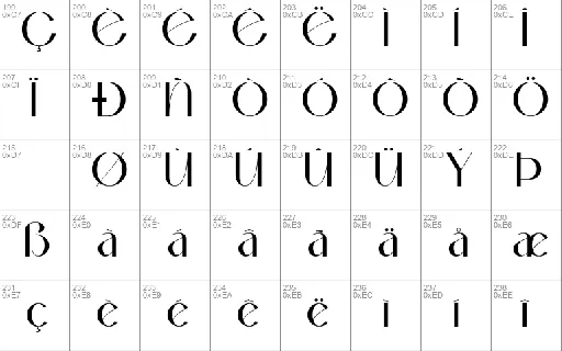 Okaluera font