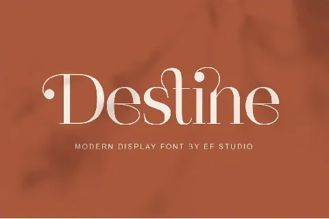 Destine font