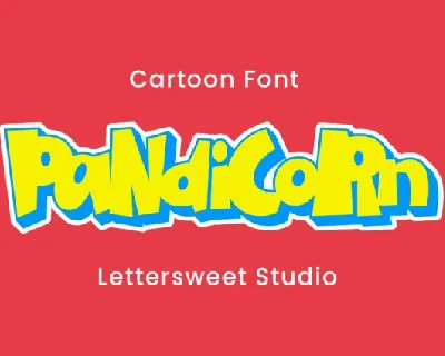 Pandicorn font