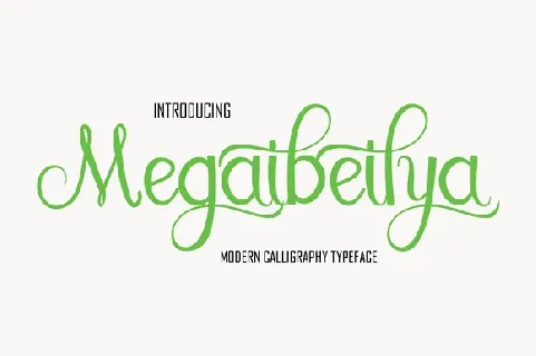 Megaibeilya Script Free font
