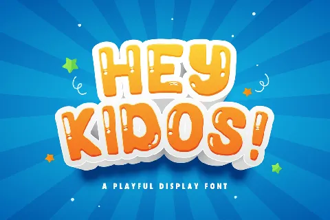 Hey Kidos font