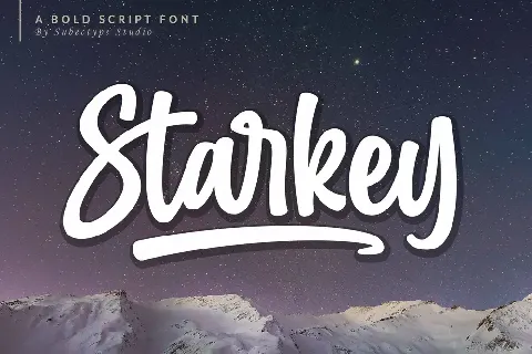 Starkey font