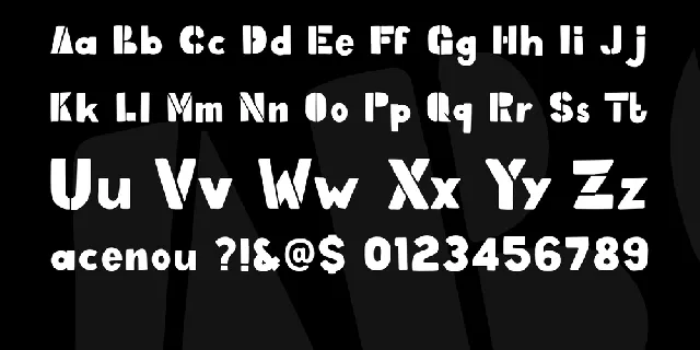 VLOXSPRAY font