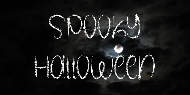 Spooky Halloween font