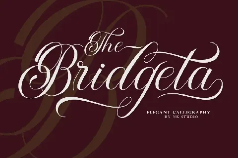 Bridgeta font