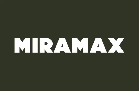 Miramax font