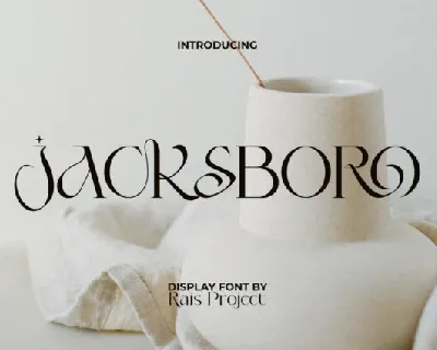 Jacksboro font