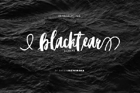 Blacktear Free font