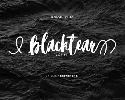 Blacktear Free font